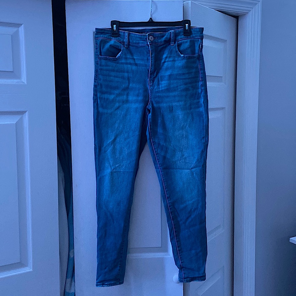 high rise jegging AE jeans size 16/regular